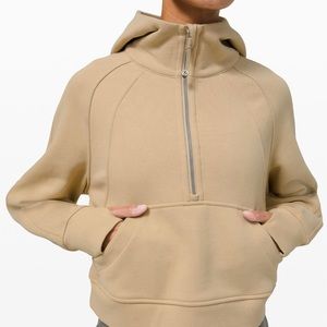 *NEW* lululemon scuba half zip trench